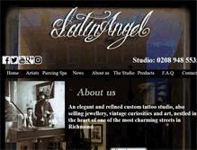 Tablet Screenshot of latinangel.co.uk